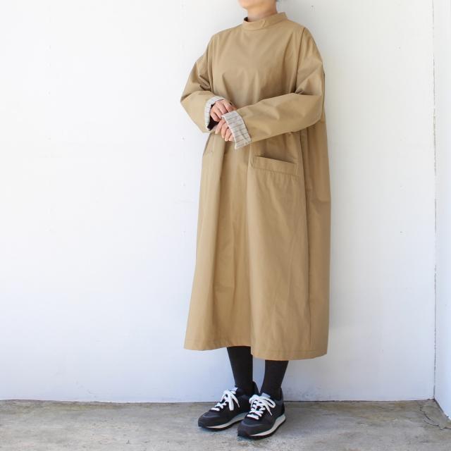 【20%OFF】HAVERSACK ハイネックロングワンピース 322304　（Beige） | HAVERSACK | 06