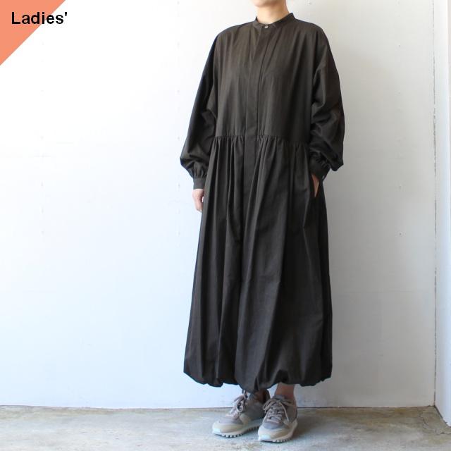 HAVERSACK 墨染ブロードバンドカラーワンピース Ink dyed broad bandcollar onepiece　322520 | HAVERSACK