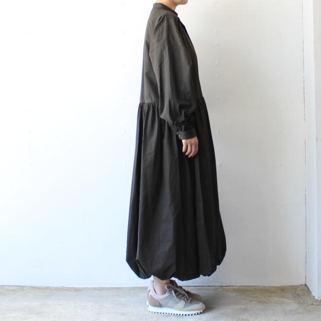 HAVERSACK 墨染ブロードバンドカラーワンピース Ink dyed broad bandcollar onepiece　322520 | HAVERSACK | 10