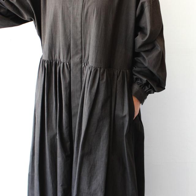 HAVERSACK 墨染ブロードバンドカラーワンピース Ink dyed broad bandcollar onepiece　322520 | HAVERSACK | 15