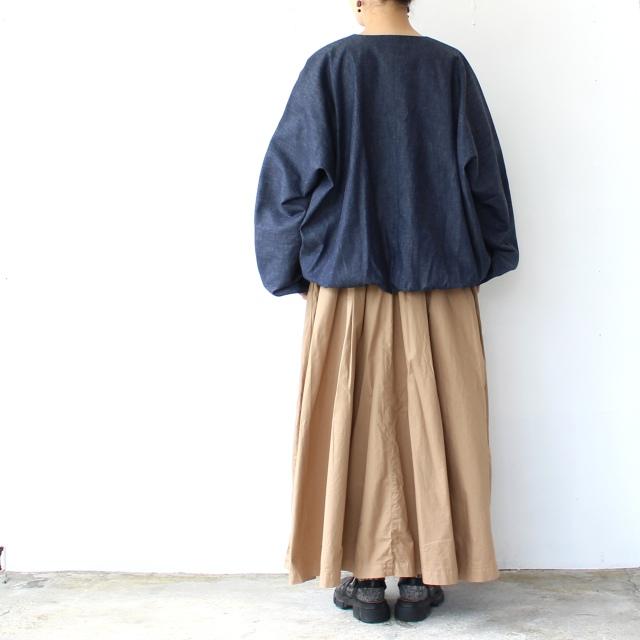 HAVERSACK ライトデニムＶネックドルマンシャツ Light Denim V-neck Shirt / 322625 | HAVERSACK | 14