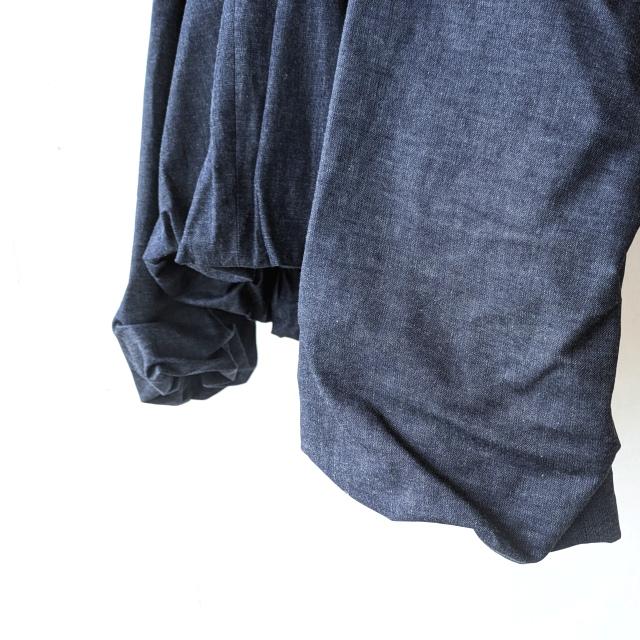 HAVERSACK ライトデニムＶネックドルマンシャツ Light Denim V-neck Shirt / 322625 | HAVERSACK | 06