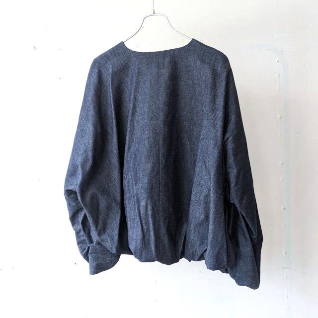 HAVERSACK ライトデニムＶネックドルマンシャツ Light Denim V-neck Shirt / 322625 | HAVERSACK | 04