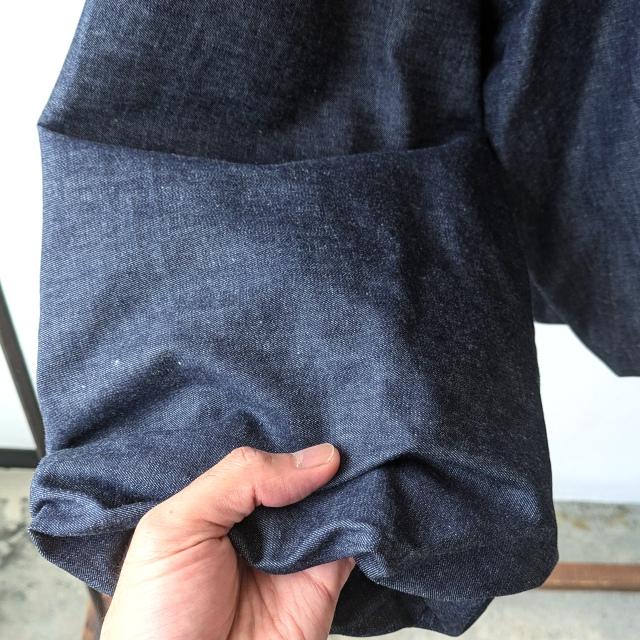 HAVERSACK ライトデニムＶネックドルマンシャツ Light Denim V-neck Shirt / 322625 | HAVERSACK | 07