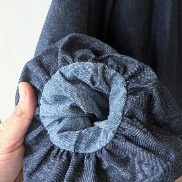 HAVERSACK ライトデニムＶネックドルマンシャツ Light Denim V-neck Shirt / 322625 | HAVERSACK | 08