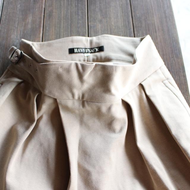 HAVERSACK ハバーサック キャバリーツイルキュロット 362006 ベージュ ブラック | HAVERSACK | 11