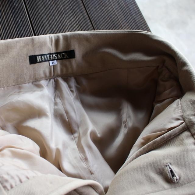 HAVERSACK ハバーサック キャバリーツイルキュロット 362006 ベージュ ブラック | HAVERSACK | 13