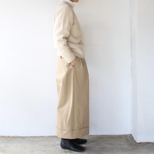 HAVERSACK ハバーサック キャバリーツイルキュロット 362006 ベージュ ブラック | HAVERSACK | 02