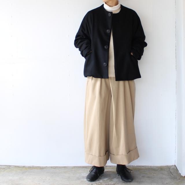 HAVERSACK ハバーサック キャバリーツイルキュロット 362006 ベージュ ブラック | HAVERSACK | 05