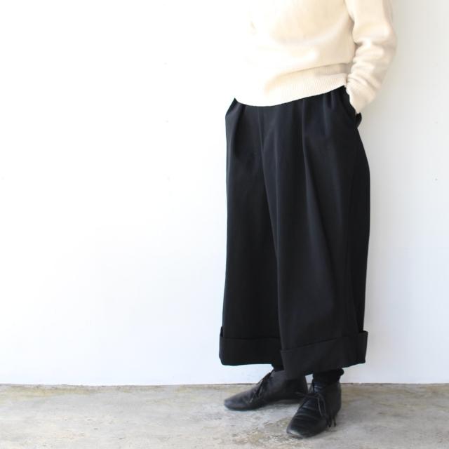 HAVERSACK ハバーサック キャバリーツイルキュロット 362006 ベージュ ブラック | HAVERSACK | 06