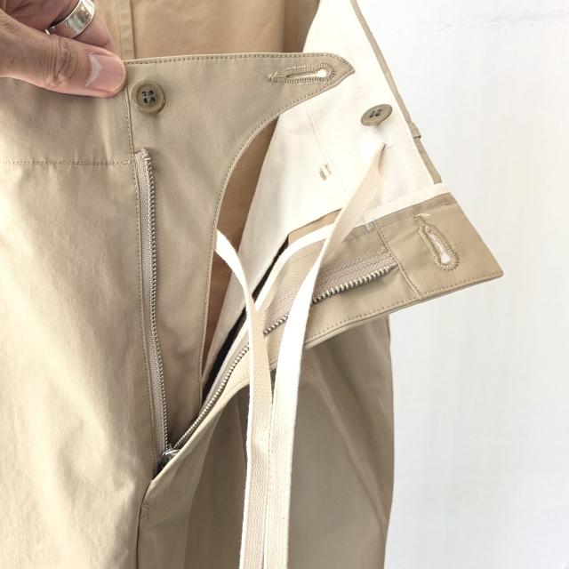HAVERSACK 塩縮ツイルコクーンスカート Salt-Shrinking Twill Cocoon Skirt　（Beige） | HAVERSACK | 15