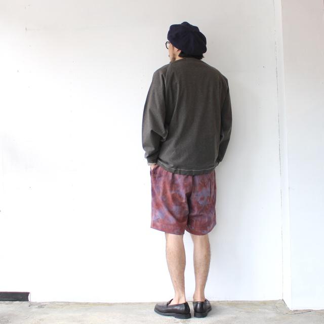 HAVERSACK プレーティング度詰め天竺ラグランプルオーバー High tension plated jersey pullover　（Top gray） | HAVERSACK | 11