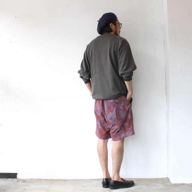 HAVERSACK プレーティング度詰め天竺ラグランプルオーバー High tension plated jersey pullover　（Top gray） | HAVERSACK | 17