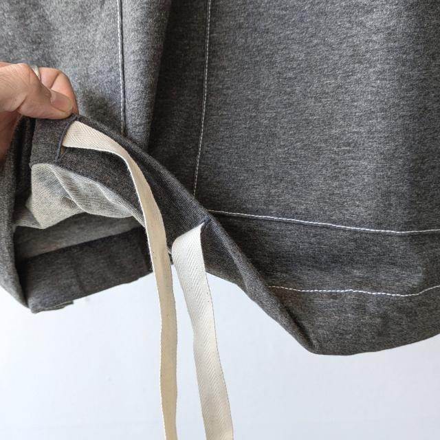 HAVERSACK プレーティング度詰め天竺ラグランプルオーバー High tension plated jersey pullover　（Top gray） | HAVERSACK | 06