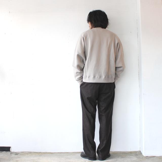 HAVERSACK アズマ裏毛クルーネックスウェット Azuma fleecy stitch crew sweat / 412522 | HAVERSACK | 10