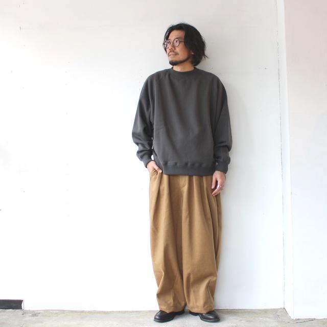 HAVERSACK アズマ裏毛クルーネックスウェット Azuma fleecy stitch crew sweat / 412522 | HAVERSACK | 16