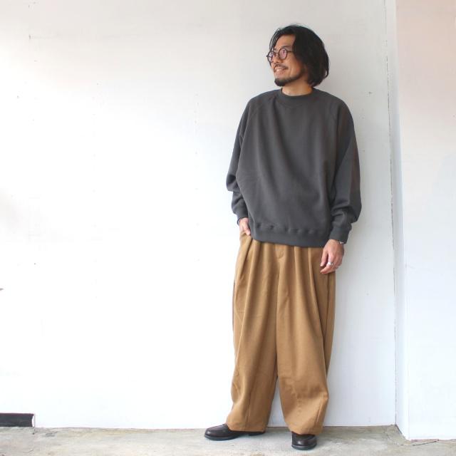 HAVERSACK アズマ裏毛クルーネックスウェット Azuma fleecy stitch crew sweat / 412522 | HAVERSACK | 19