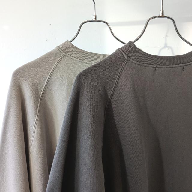 HAVERSACK アズマ裏毛クルーネックスウェット Azuma fleecy stitch crew sweat / 412522 | HAVERSACK | 02