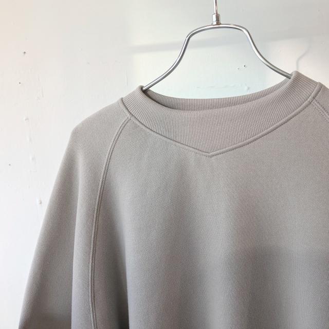 HAVERSACK アズマ裏毛クルーネックスウェット Azuma fleecy stitch crew sweat / 412522 | HAVERSACK | 03