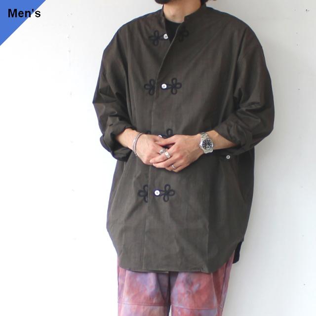 HAVERSACK 墨染ブロードルーズスリーピングシャツ Ink dyed broadcloth sleeping shirt /422520 | HAVERSACK