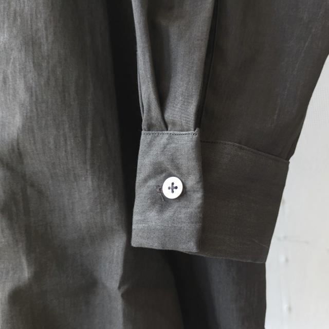 HAVERSACK 墨染ブロードルーズスリーピングシャツ Ink dyed broadcloth sleeping shirt /422520 | HAVERSACK | 18