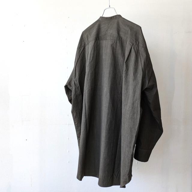HAVERSACK 墨染ブロードルーズスリーピングシャツ Ink dyed broadcloth sleeping shirt /422520 | HAVERSACK | 13
