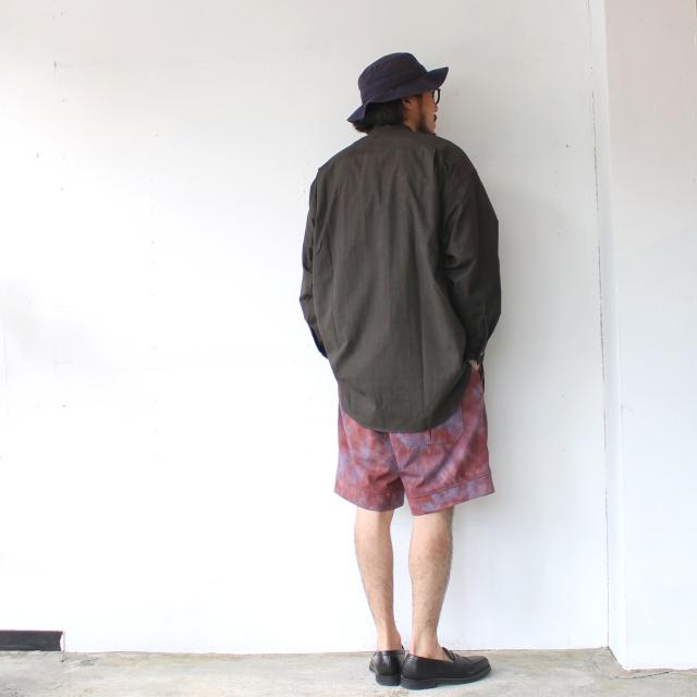 HAVERSACK 墨染ブロードルーズスリーピングシャツ Ink dyed broadcloth sleeping shirt /422520 | HAVERSACK | 04