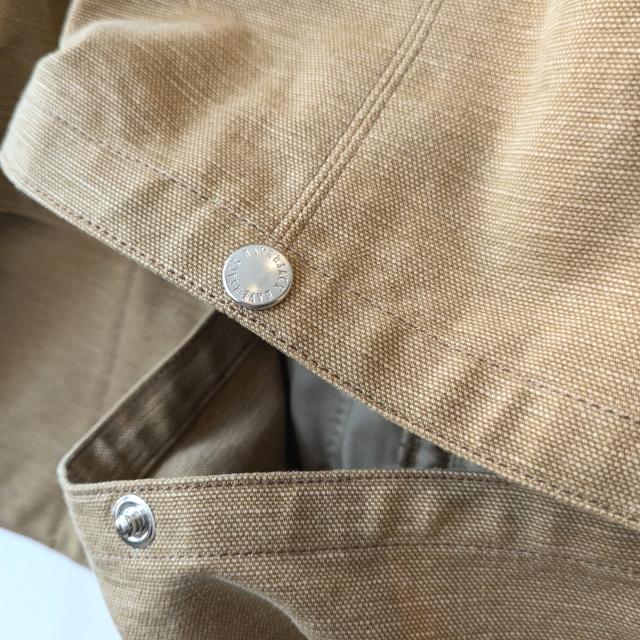 HAVERSACK コットンキャンバス×シルクキルトRVショートベスト Cotton canvas × Silk quilting RV vest / 442520　（Beige） | HAVERSACK | 07