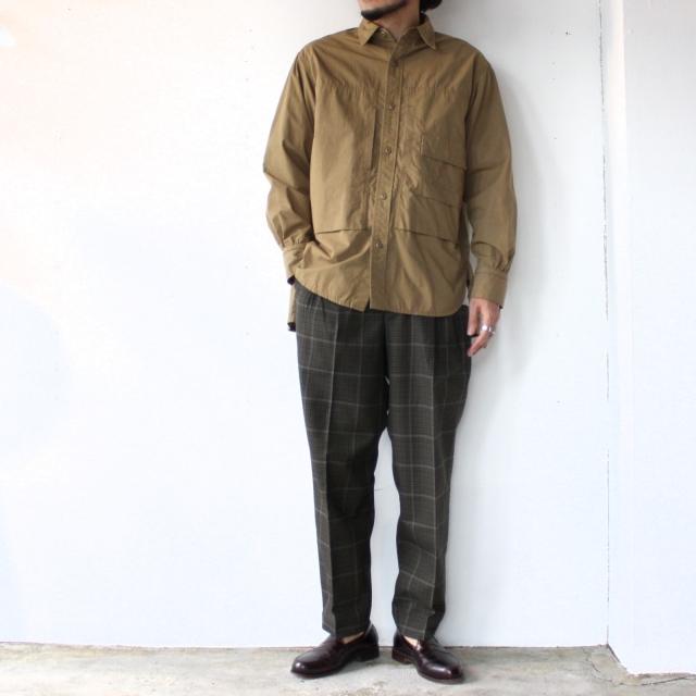 HAVERSACK チェックベルテッドトラウザー （Green check） | HAVERSACK | 01