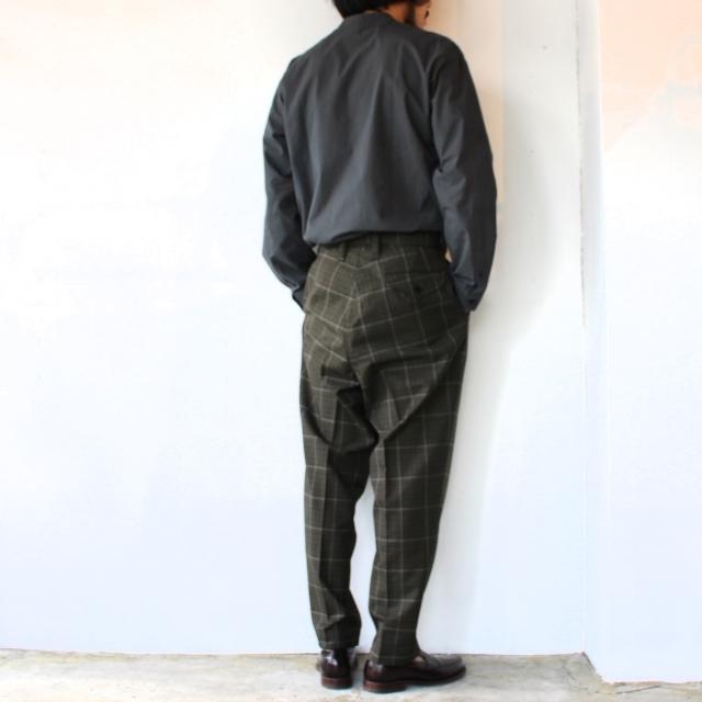 HAVERSACK チェックベルテッドトラウザー （Green check） | HAVERSACK | 17
