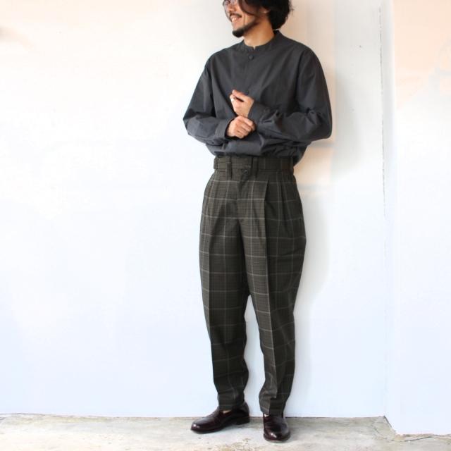 HAVERSACK チェックベルテッドトラウザー （Green check） | HAVERSACK | 18