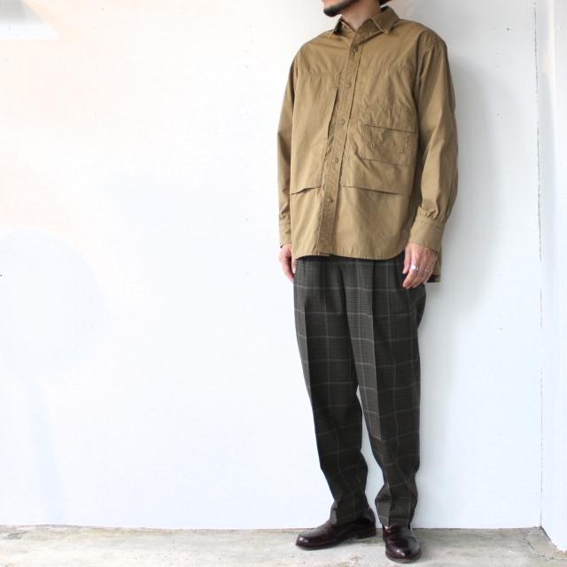 HAVERSACK チェックベルテッドトラウザー （Green check） | HAVERSACK | 04