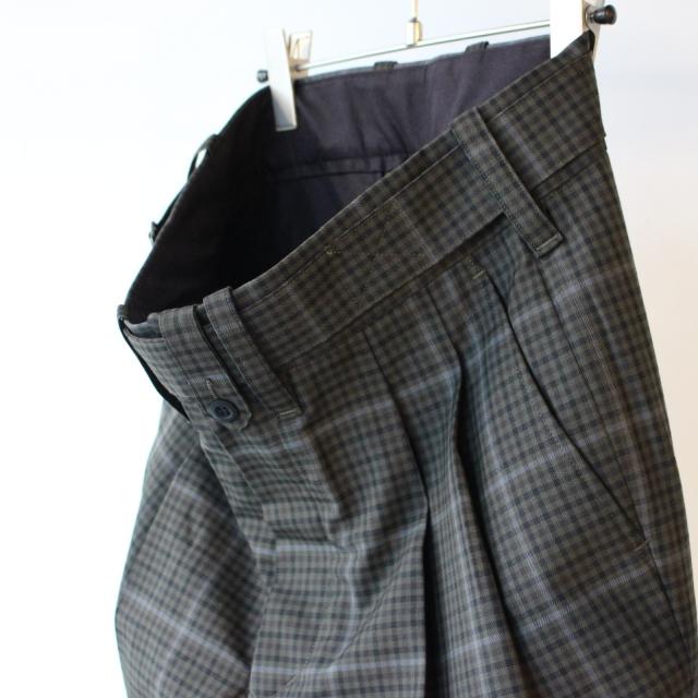 HAVERSACK チェックベルテッドトラウザー （Green check） | HAVERSACK | 06