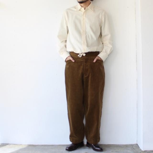 HAVERSACK ヘビーコーデュロイイージートラウザー 462125（Brown） | HAVERSACK | 08