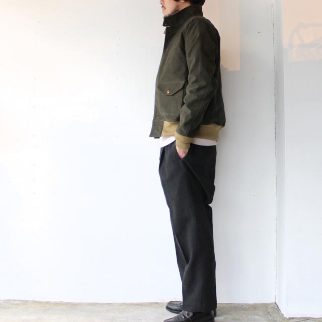 【20%OFF】HAVERSACK グレンチェックテーパードイージートラウザー 　（Charcoal） | HAVERSACK | 02