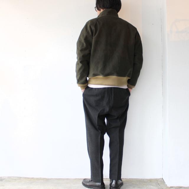 【20%OFF】HAVERSACK グレンチェックテーパードイージートラウザー 　（Charcoal） | HAVERSACK | 03