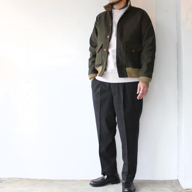 【20%OFF】HAVERSACK グレンチェックテーパードイージートラウザー 　（Charcoal） | HAVERSACK | 04