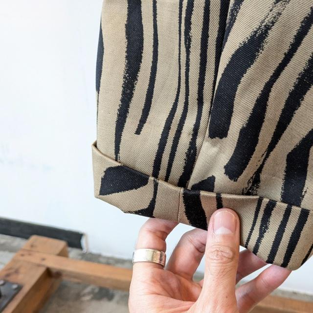 AVERSACK 2重織りブラッシュジャガード2タックワイドトラウザー Brushed jacquard 2tuck wide trousers | HAVERSACK | 16