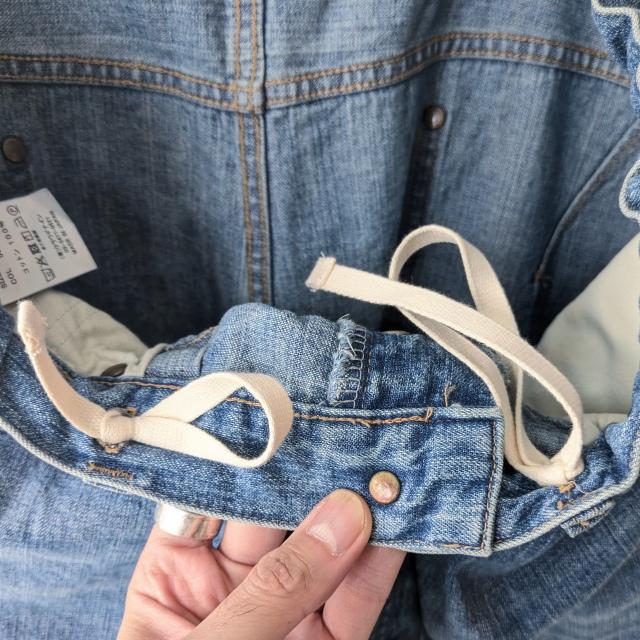 HAVERSACK 11oz-ヴィンテージウォッシュデニムワイドトラウザー 11oz-19thDENIM Vintage wash denim wide trousers / 462504　（Vintage wash） | HAVERSACK | 20