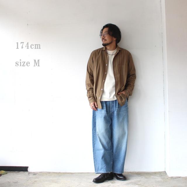 HAVERSACK 11oz-ヴィンテージウォッシュデニムワイドトラウザー 11oz-19thDENIM Vintage wash denim wide trousers / 462504　（Vintage wash） | HAVERSACK | 01