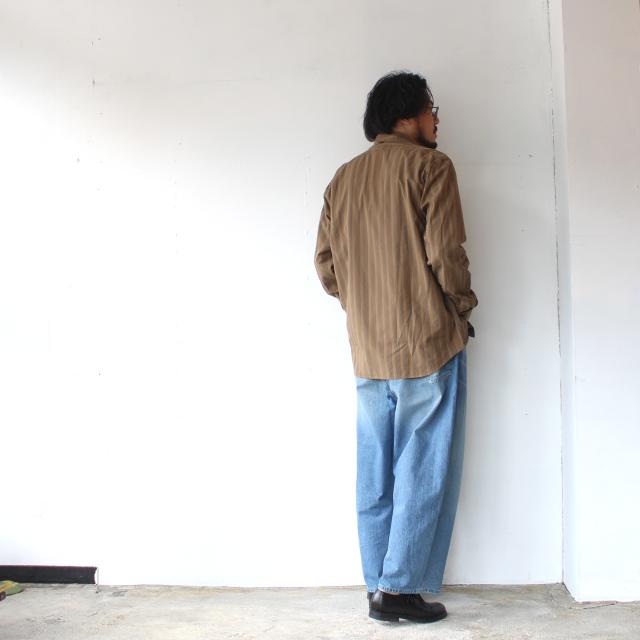 HAVERSACK 11oz-ヴィンテージウォッシュデニムワイドトラウザー 11oz-19thDENIM Vintage wash denim wide trousers / 462504　（Vintage wash） | HAVERSACK | 03