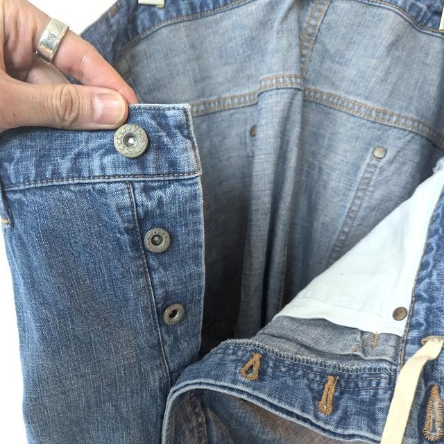 HAVERSACK 10oz-ヴィンテージウォッシュデニムワイドトラウザー 10oz-Vintage wash denim wide trousers 　（Vintage wash） | HAVERSACK | 04