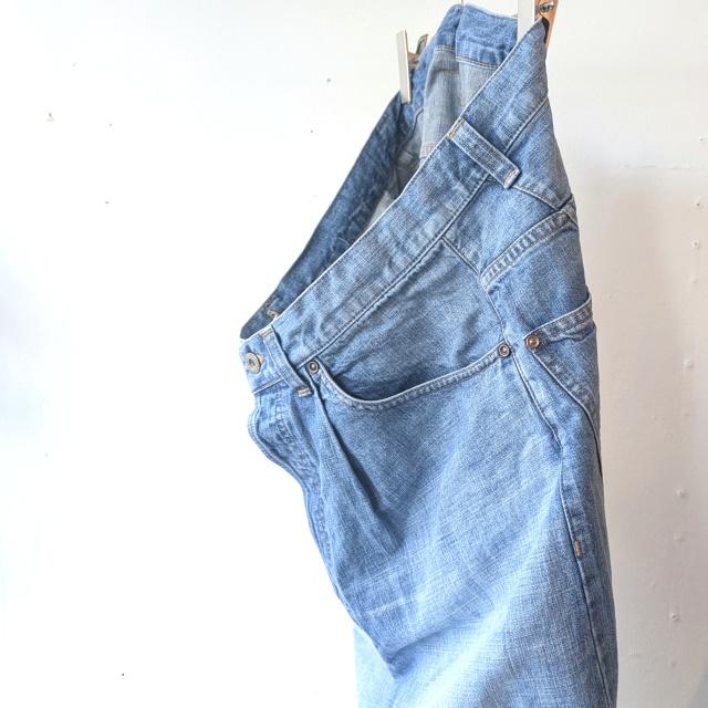 HAVERSACK 10oz-ヴィンテージウォッシュデニムワイドトラウザー 10oz-Vintage wash denim wide trousers 　（Vintage wash） | HAVERSACK | 06