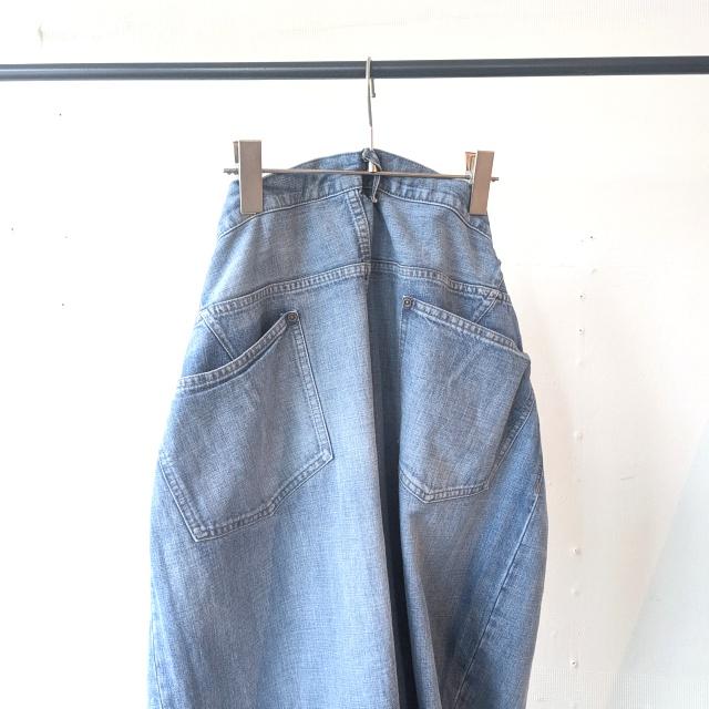 HAVERSACK 10oz-ヴィンテージウォッシュデニムワイドトラウザー 10oz-Vintage wash denim wide trousers 　（Vintage wash） | HAVERSACK | 07