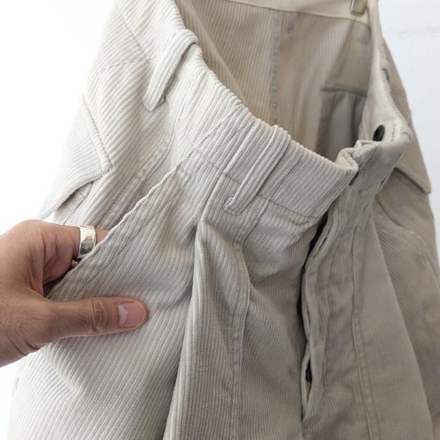 HAVERSACK 8Wコーデュロイユーティリティトラウザー 8W-Corduroy utility trousers 462534 | HAVERSACK | 13
