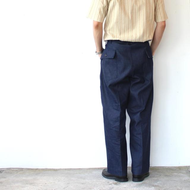 HAVERSACK 先染めデニムユーティリティトラウザー Denim utility trousers 462630 | HAVERSACK | 09