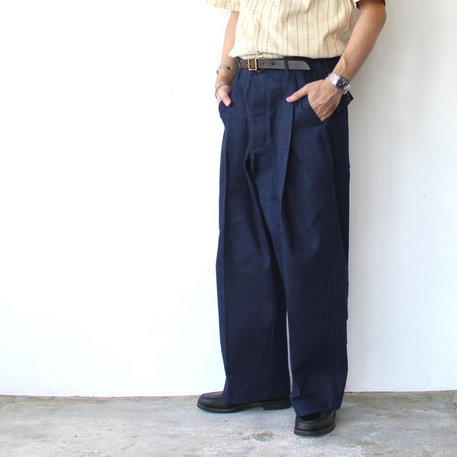 HAVERSACK 先染めデニムユーティリティトラウザー Denim utility trousers 462630 | HAVERSACK | 07