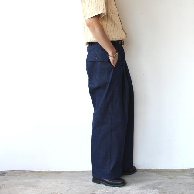 HAVERSACK 先染めデニムユーティリティトラウザー Denim utility trousers 462630 | HAVERSACK | 08