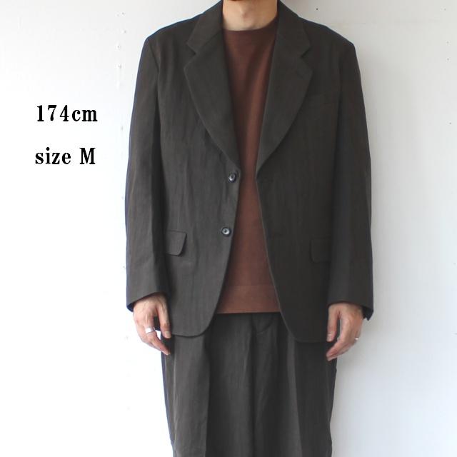 HAVERSACK 墨染めツイルテーラードジャケット Ink dyed twill lapeled 2B jacket / 472520 | HAVERSACK | 10