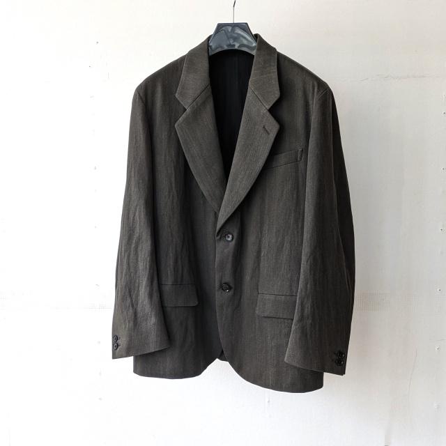 HAVERSACK 墨染めツイルテーラードジャケット Ink dyed twill lapeled 2B jacket / 472520 | HAVERSACK | 01